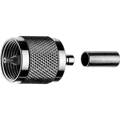 Telegärtner UHF-Kabelstecker Crimp crimp/crimp, B0612, RG 214/U (Antennenkabel), Antennenkabel Telegärtner UHF-Kabelstecker Crimp crimp/crimp, B0612, RG 214/U (Antennenkabel), Antennenkabel