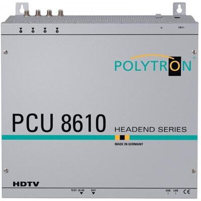 Polytron Kompakt-Kopfstelle PCU 8610 8x DVB-S/S2 in DVB-C (Sonstige), SAT Zubehör, Grau Polytron Kompakt-Kopfstelle PCU 8610 8x DVB-S/S2 in DVB-C (Sonstige), SAT Zubehör, Grau