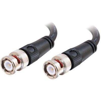 C2G 2 m BNC Koaxialkabel - Schwarz - Video Kabel für CCTV & Video C2G 2 m BNC Koaxialkabel - Schwarz - Video Kabel für CCTV & Video