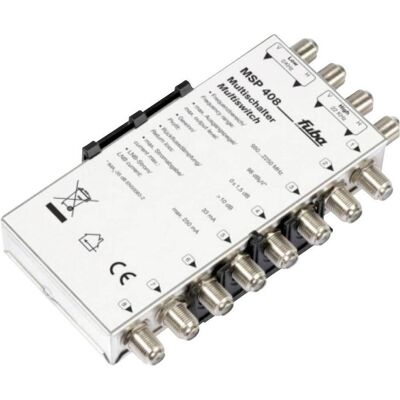 Fuba MSP 408 Multischalter - 8 SAT-Ausgänge - SAT Zubehör Fuba MSP 408 Multischalter - 8 SAT-Ausgänge - SAT Zubehör