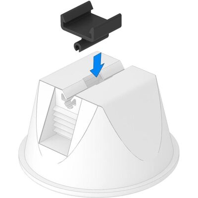 OBO - 165 MBG HFL - Polypropylen - RD 8 - Adapter OBO - 165 MBG HFL - Polypropylen - RD 8 - Adapter