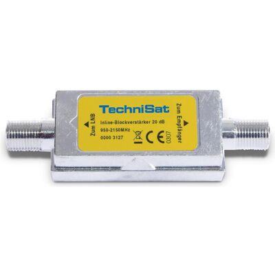 TechniSat Inline-Blockverstärker 2150 (Verstärker), SAT Zubehör, Silber TechniSat Inline-Blockverstärker 2150 (Verstärker), SAT Zubehör, Silber