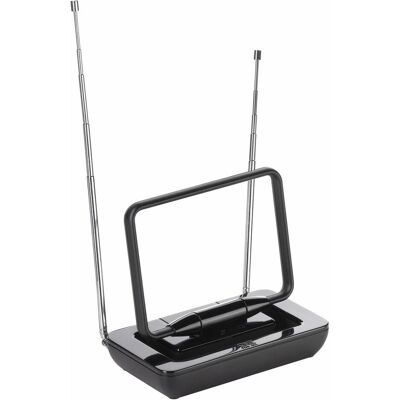 One for All DVB-T Ecoline Antenne 5G (Zimmerantenne, DVB-T / -T2), SAT Spiegel + SAT Antennen, Schwarz One for All DVB-T Ecoline Antenne 5G (Zimmerantenne, DVB-T / -T2), SAT Spiegel + SAT Antennen, Schwarz