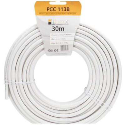 Libox Kabel SAT Coaxial PCC113B /30m (SAT Kabel), Antennenkabel Libox Kabel SAT Coaxial PCC113B /30m (SAT Kabel), Antennenkabel
