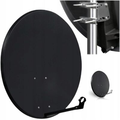 Corab ANTENNENSCHÜSSEL 80 CM DUNKEL (COR-800SAE-C) (Parabolantenne), SAT Spiegel + SAT Antennen, Schwarz Corab ANTENNENSCHÜSSEL 80 CM DUNKEL (COR-800SAE-C) (Parabolantenne), SAT Spiegel + SAT Antennen, Schwarz