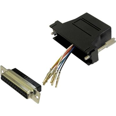 BKL Electronic 10121131 Adapter D-SUB-Buchse 25pol. - RJ45-Buchse 1 St. Single, Elektronikkabel + Stecker BKL Electronic 10121131 Adapter D-SUB-Buchse 25pol. - RJ45-Buchse 1 St. Single, Elektronikkabel + Stecker