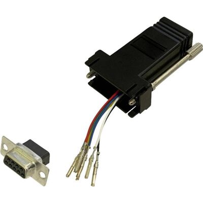 BKL Electronic 10121101 Adapter D-SUB-Buchse 9pol. - RJ12-Buchse 1 St. Single, Elektronikkabel + Stecker BKL Electronic 10121101 Adapter D-SUB-Buchse 9pol. - RJ12-Buchse 1 St. Single, Elektronikkabel + Stecker