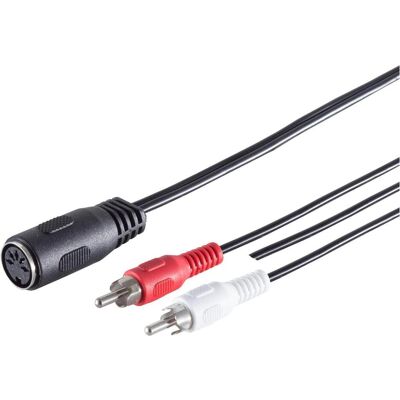 Shiverpeaks S/CONN maximum connectivity Diodenkabel-DIN Kabel-Diodenkupplung 5-pol. auf 2 Cinchstecker,Kabelschu, Elektronikkabel + Stecker Shiverpeaks S/CONN maximum connectivity Diodenkabel-DIN Kabel-Diodenkupplung 5-pol. auf 2 Cinchstecker,Kabelschu, Elektronikkabel + Stecker