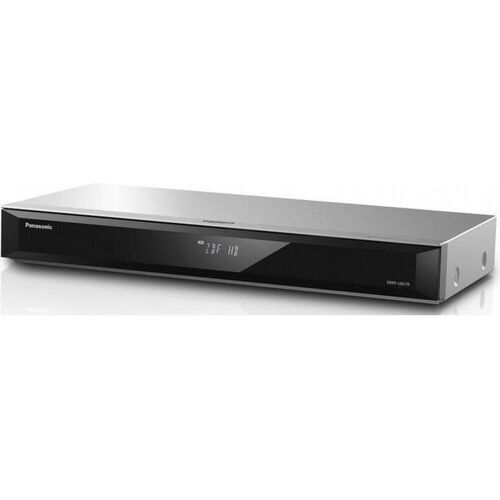 Panasonic Dmr-Ubs70egs (500 GB, Blu-ray Player, Blu-ray Recorder), Bluray Player + DVD Player, Silber