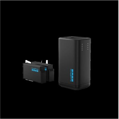 GoPro MAX2 Dual Battery Charger + two Enduro batteries, Action Cam Zubehör, Schwarz GoPro MAX2 Dual Battery Charger + two Enduro batteries, Action Cam Zubehör, Schwarz