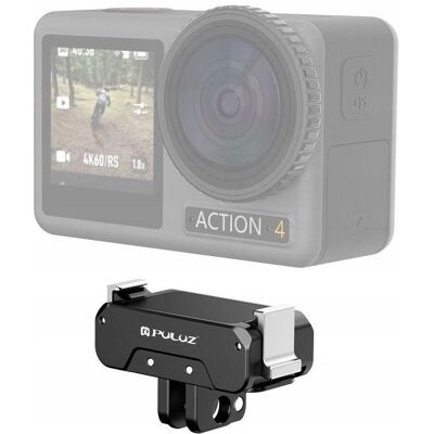 Puluz Adapter Uchwyt Mocowanie Na 1/4"" + System Gopro Do Dji Osmo Action 4 / 3 / Pu995b, Action Cam Zubehör, Schwarz Puluz Adapter Uchwyt Mocowanie Na 1/4"" + System Gopro Do Dji Osmo Action 4 / 3 / Pu995b, Action Cam Zubehör, Schwarz