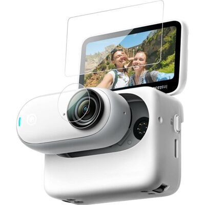 Telesin Tempered glass film for Insta360 GO 3, Action Cam Zubehör, Transparent Telesin Tempered glass film for Insta360 GO 3, Action Cam Zubehör, Transparent