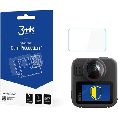 3MK Kameraschutzglas für GoPro Max 2, Action Cam Zubehör, Transparent 3MK Kameraschutzglas für GoPro Max 2, Action Cam Zubehör, Transparent
