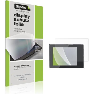 Dipos Schutzfolie Matt f??r Yonvim Actioncam 4K, Geräte Schutzfolie Dipos Schutzfolie Matt f??r Yonvim Actioncam 4K, Geräte Schutzfolie