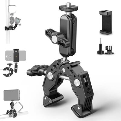 Neewer 3" Adjustable Articulating Friction Magic Arm & Super Clamp (i Type)-ST83 (Diverses Video Zubehör), Video Zubehör Neewer 3" Adjustable Articulating Friction Magic Arm & Super Clamp (i Type)-ST83 (Diverses Video Zubehör), Video Zubehör