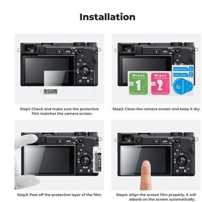 K&F Concept Camera Screen Protector*3, with Hot Shoe Level*3, for Sony NEX 7, NEX 6, NEX 5, NEX 3N, A6600, A6000, Geräte Schutzfolie K&F Concept Camera Screen Protector*3, with Hot Shoe Level*3, for Sony NEX 7, NEX 6, NEX 5, NEX 3N, A6600, A6000, Geräte Schutzfolie