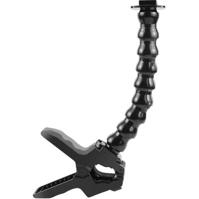 Puluz Adjustable mount for sporotome cameras with clamp, Action Cam Zubehör, Schwarz Puluz Adjustable mount for sporotome cameras with clamp, Action Cam Zubehör, Schwarz