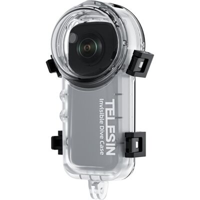 Telesin Waterproof Case for Insta360 X4, Action Cam Zubehör, Transparent Telesin Waterproof Case for Insta360 X4, Action Cam Zubehör, Transparent