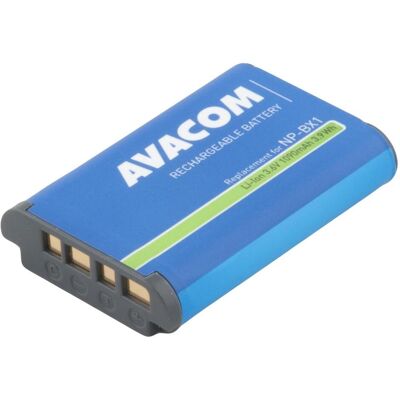 Avacom Baterie Sony NP-BX1 Li-Ion (Kamera Akku), Kamera Stromversorgung, Schwarz Avacom Baterie Sony NP-BX1 Li-Ion (Kamera Akku), Kamera Stromversorgung, Schwarz