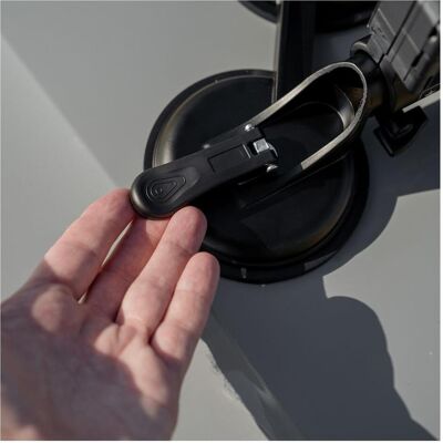 Caruba Triple Grip Suction Cup (Batteriegriff), Batteriegriff, Schwarz Caruba Triple Grip Suction Cup (Batteriegriff), Batteriegriff, Schwarz