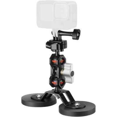 Neewer Magnetic Action Camera Mount FL-GP15, Action Cam Zubehör, Schwarz Neewer Magnetic Action Camera Mount FL-GP15, Action Cam Zubehör, Schwarz