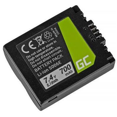 CS Cameron Sino Akumulator Bateria Typu Cga-s006e / Cga-s006 / Cgr-s006 / Cgr-s006e / Dmw-bma7 / Bp-dc5 Do Panasonic (Kamera Akku), Kamera Stromversorgung CS Cameron Sino Akumulator Bateria Typu Cga-s006e / Cga-s006 / Cgr-s006 / Cgr-s006e / Dmw-bma7 / Bp-dc5 Do Panasonic (Kamera Akku), Kamera Stromversorgung