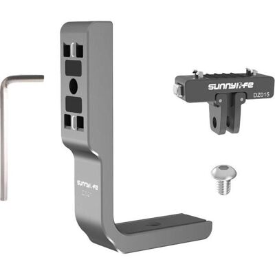 Sunnylife aluminum mount for Insta360 X5/X4, Action Cam Zubehör, Schwarz Sunnylife aluminum mount for Insta360 X5/X4, Action Cam Zubehör, Schwarz