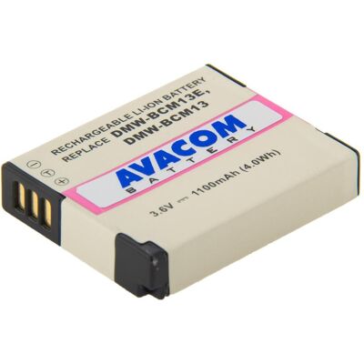 Avacom Akku Panasonic DMW-BCM13, BCM13E Li-Ion 3.6V 1100mAh 4Wh (Kamera Akku), Kamera Stromversorgung, Schwarz Avacom Akku Panasonic DMW-BCM13, BCM13E Li-Ion 3.6V 1100mAh 4Wh (Kamera Akku), Kamera Stromversorgung, Schwarz