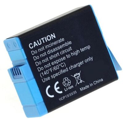 AccuCell Akku passend für GoPro Hero 9 Li-ion 3,85 Volt 1780mAh max. 6,8Wh, Action Cam Zubehör, Schwarz AccuCell Akku passend für GoPro Hero 9 Li-ion 3,85 Volt 1780mAh max. 6,8Wh, Action Cam Zubehör, Schwarz