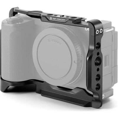 K&F Concept Camera Cage Compatible with Sony ZV-E10II (Cage), Video Zubehör, Schwarz K&F Concept Camera Cage Compatible with Sony ZV-E10II (Cage), Video Zubehör, Schwarz