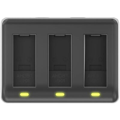 Newell Kameraladegerät SDC-USB Dreikanal-Ladegerät für AABAT-001 Akkus (Kamera Akku Ladegerät), Kamera Stromversorgung, Schwarz Newell Kameraladegerät SDC-USB Dreikanal-Ladegerät für AABAT-001 Akkus (Kamera Akku Ladegerät), Kamera Stromversorgung, Schwarz