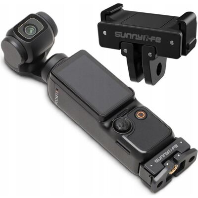 Sunnylife Mocowanie Uchwyt Szybkozłączka Na Gopro I Gwint 1/4" Do Dji Osmo Pocket 3 / Op-3-ad824-d, Action Cam Zubehör, Schwarz Sunnylife Mocowanie Uchwyt Szybkozłączka Na Gopro I Gwint 1/4" Do Dji Osmo Pocket 3 / Op-3-ad824-d, Action Cam Zubehör, Schwarz