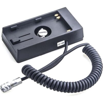 Caruba BMPCC 4K Stromversorgungskabel mit U60 Akkuadapter (Federkabel) (Kamera Akku), Kamera Stromversorgung, Schwarz Caruba BMPCC 4K Stromversorgungskabel mit U60 Akkuadapter (Federkabel) (Kamera Akku), Kamera Stromversorgung, Schwarz