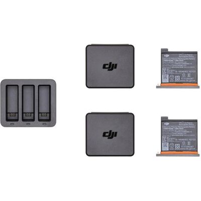 DJI Osmo Action Charging Kit, Action Cam Zubehör, Grau DJI Osmo Action Charging Kit, Action Cam Zubehör, Grau