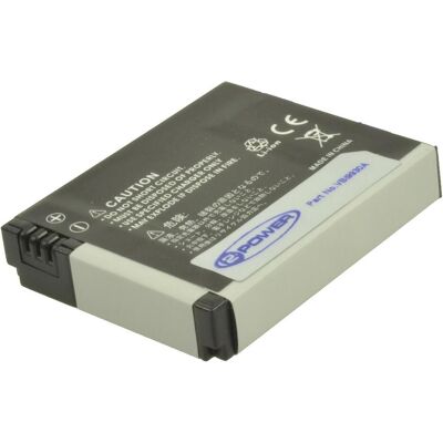 2-Power Camera Battery 3.7V 1000mAh (Kamera Akku), Kamera Stromversorgung, Schwarz 2-Power Camera Battery 3.7V 1000mAh (Kamera Akku), Kamera Stromversorgung, Schwarz