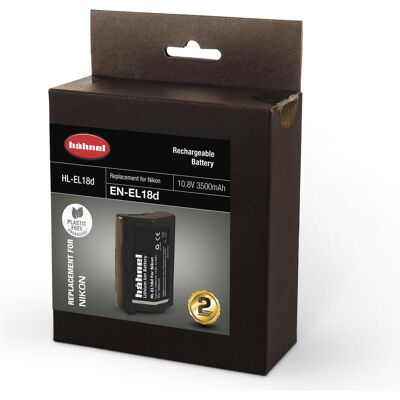 Hahnel HL-EL18D Akku - Hochkapazität 3500mAh für Nikon Z9 Hahnel HL-EL18D Akku - Hochkapazität 3500mAh für Nikon Z9