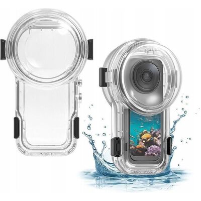 Puluz Obudowa Podwodna Wodoodporna Wodoszczelna Futerał Do 60m Do Insta360 X5 / X 5 / Pu760t, Action Cam Zubehör, Transparent Puluz Obudowa Podwodna Wodoodporna Wodoszczelna Futerał Do 60m Do Insta360 X5 / X 5 / Pu760t, Action Cam Zubehör, Transparent