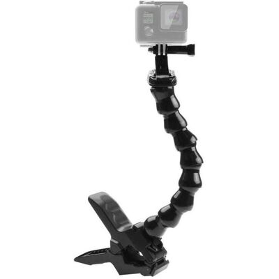 Puluz Holder with clip for sports cameras PU179, Action Cam Zubehör, Schwarz Puluz Holder with clip for sports cameras PU179, Action Cam Zubehör, Schwarz