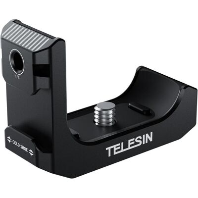 Telesin L Shape Mini Metal cage for Insta360 X4, Action Cam Zubehör, Schwarz Telesin L Shape Mini Metal cage for Insta360 X4, Action Cam Zubehör, Schwarz