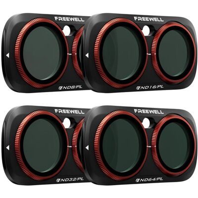 Freewell Freewell-Filterset für Insta360 Luna „Ultra Bright Day“ (4-teiliges Set), Action Cam Zubehör, Transparent Freewell Freewell-Filterset für Insta360 Luna „Ultra Bright Day“ (4-teiliges Set), Action Cam Zubehör, Transparent