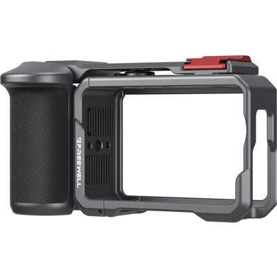 Freewell Osmo Action 6 Creator Pro Cage, Action Cam Zubehör, Schwarz Freewell Osmo Action 6 Creator Pro Cage, Action Cam Zubehör, Schwarz
