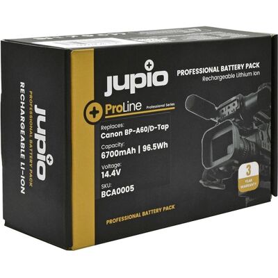 Jupio ProLine BP-A60 D-Tap 6700mAh (96.5WH) (Kamera Akku), Kamera Stromversorgung, Schwarz Jupio ProLine BP-A60 D-Tap 6700mAh (96.5WH) (Kamera Akku), Kamera Stromversorgung, Schwarz