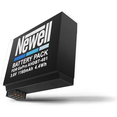 Newell battery GoPro Hero4 (AHDBT-401) (Kamera Akku), Kamera Stromversorgung, Schwarz Newell battery GoPro Hero4 (AHDBT-401) (Kamera Akku), Kamera Stromversorgung, Schwarz