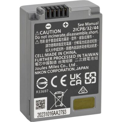 Nikon EN-EL25a (Kamera Akku), Kamera Stromversorgung, Schwarz, Grau, Silber Nikon EN-EL25a (Kamera Akku), Kamera Stromversorgung, Schwarz, Grau, Silber