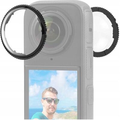 Puluz Zestaw Osłon 2x SzkŁo Ochrona Osłona Na Obiektyw Do Insta360 X4 / X 4 / Pu988t, Action Cam Zubehör, Transparent Puluz Zestaw Osłon 2x SzkŁo Ochrona Osłona Na Obiektyw Do Insta360 X4 / X 4 / Pu988t, Action Cam Zubehör, Transparent