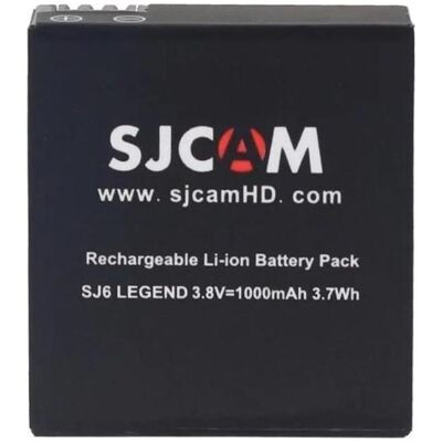 Sjcam Batterie/Akku SJ6, Action Cam Zubehör, Schwarz Sjcam Batterie/Akku SJ6, Action Cam Zubehör, Schwarz