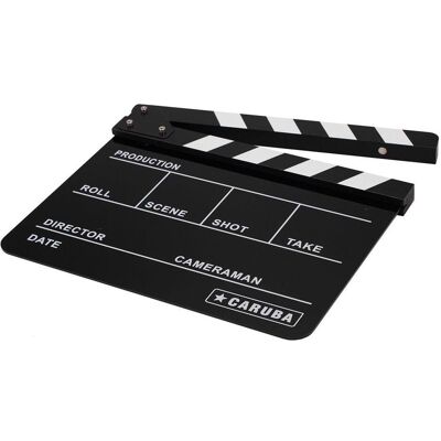 Caruba Professional Director Clapper (Diverses Video Zubehör), Video Zubehör, Weiss, Schwarz Caruba Professional Director Clapper (Diverses Video Zubehör), Video Zubehör, Weiss, Schwarz