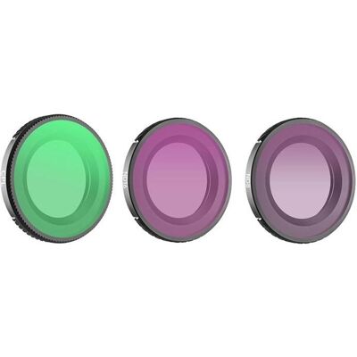 Sunnylife Set of 3 CPL + ND8 + ND16 filters for Osmo Nano, Action Cam Zubehör, Mehrfarbig Sunnylife Set of 3 CPL + ND8 + ND16 filters for Osmo Nano, Action Cam Zubehör, Mehrfarbig