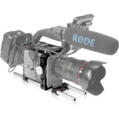 Shape Sony FX6 camera cage and 15 mm LW rod system (Cage), Video Zubehör, Schwarz Shape Sony FX6 camera cage and 15 mm LW rod system (Cage), Video Zubehör, Schwarz