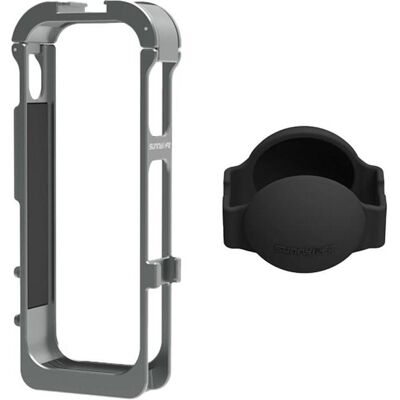 Sunnylife metal magnetic frame with silicone lens cover for Insta360 X5, Action Cam Zubehör, Schwarz Sunnylife metal magnetic frame with silicone lens cover for Insta360 X5, Action Cam Zubehör, Schwarz